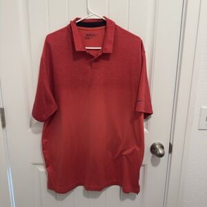 Nike Golf Tour Performance Men's Red Polo Size XL Dri Fit